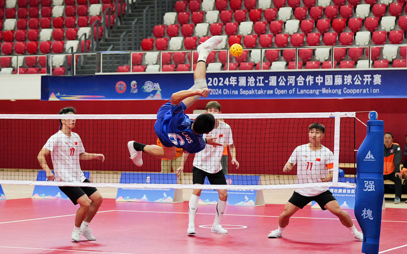 以藤球話友誼 以體育促交流